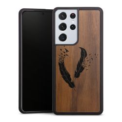 Wooden Hard Case walnut