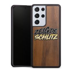 Holz Hard Case Walnuss