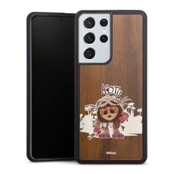 Holz Hard Case Walnuss