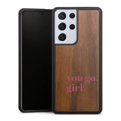 Holz Hard Case Walnuss