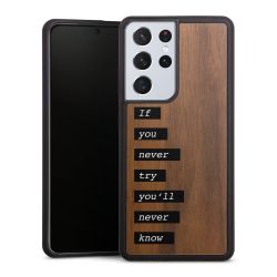 Holz Hard Case Walnuss