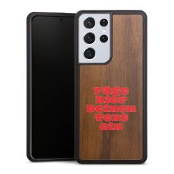 Holz Hard Case Walnuss