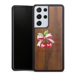 Holz Hard Case Walnuss