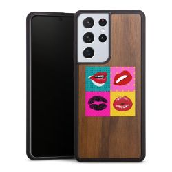 Holz Hard Case Walnuss