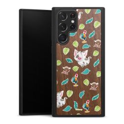 Holz Hard Case Walnuss