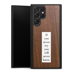 Holz Hard Case Walnuss