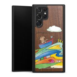 Holz Hard Case Walnuss