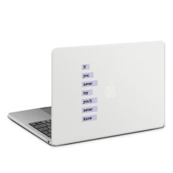 MacBook Case transparent matt