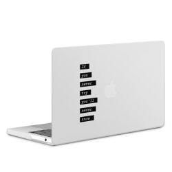 MacBook Case transparent matt