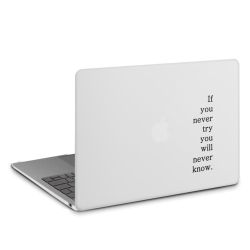 MacBook Case transparent matt