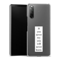 Hard Case transparent