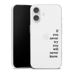 Silicone Slim Case transparent