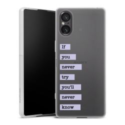 Silicone Slim Case transparent
