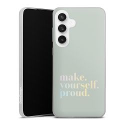 Silikonskal Slim genomskinlig