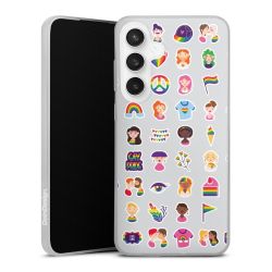 Silikonskal Slim genomskinlig