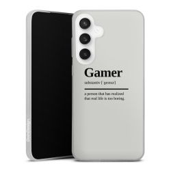 Silikonskal Slim genomskinlig