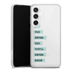 Silikonskal Slim genomskinlig