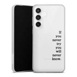 Silikonskal Slim genomskinlig