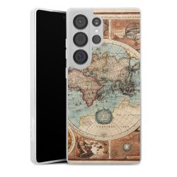 Mappa del mondo vintage