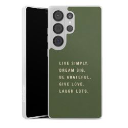 Silikonskal Slim genomskinlig