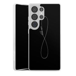 Silikonskal Slim genomskinlig