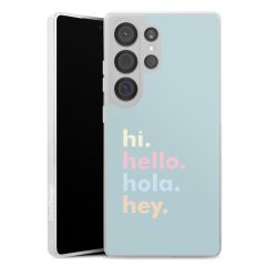 Silikonskal Slim genomskinlig