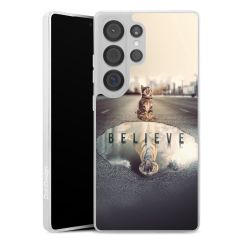 Silikonskal Slim genomskinlig