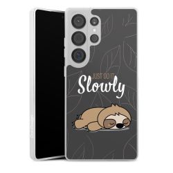 Silikonskal Slim genomskinlig