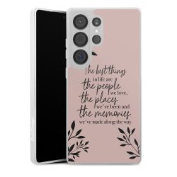 Silikonskal Slim genomskinlig