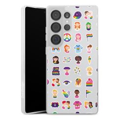 Silikonskal Slim genomskinlig