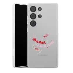 Silikonskal Slim genomskinlig