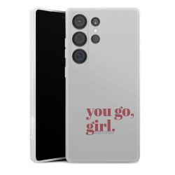 Silikonskal Slim genomskinlig