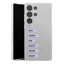 Silikonskal Slim genomskinlig