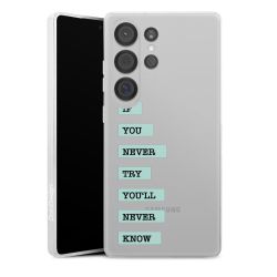 Silikonskal Slim genomskinlig