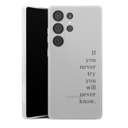 Silikonskal Slim genomskinlig