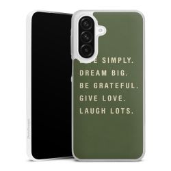 Silikonskal Slim genomskinlig