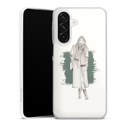 Silikonskal Slim genomskinlig