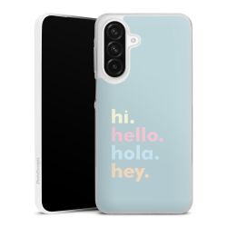 Silikonskal Slim genomskinlig