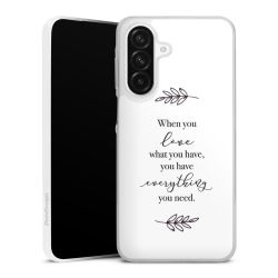 Silikonskal Slim genomskinlig