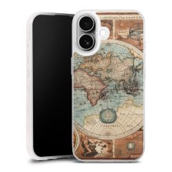 Mappa del mondo vintage