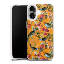 Vogels Bloemen Behang