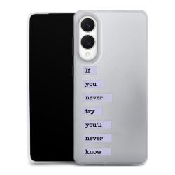 Silicone Slim Case transparent