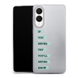 Silicone Slim Case transparent