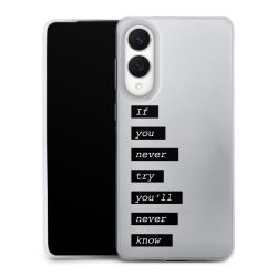 Silicone Slim Case transparent