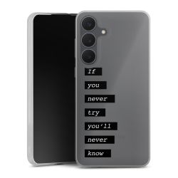 Silicone Slim Case transparent