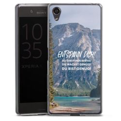 Silikon Slim Case transparent