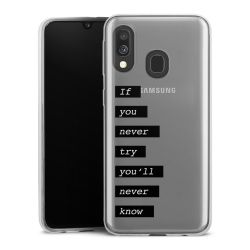 Silicone Slim Case transparent