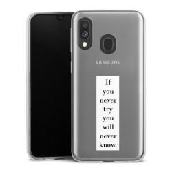 Silicone Slim Case transparent