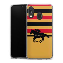 Silikonskal Slim genomskinlig