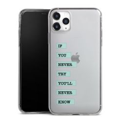 Silikonskal Slim genomskinlig